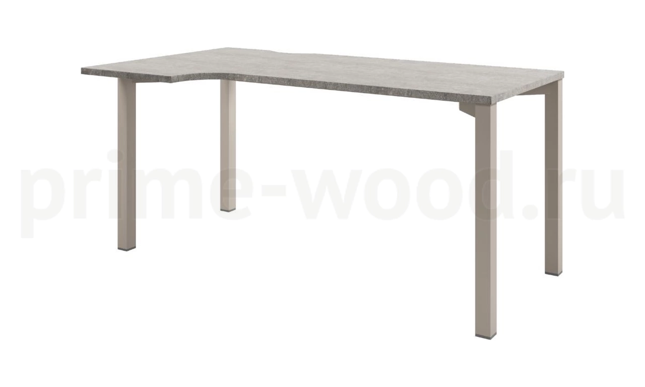 Стол на металлокаркасе Solution 160x70x75 арт. D-52 л - фото 0