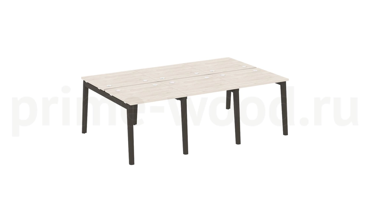 Рабочая станция, опоры - массив дерева ONIX WOOD 234x148x75 - фото 4